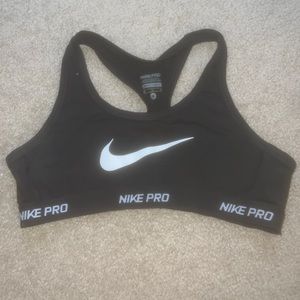 girls nike sports bra